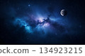 Deep Space Cosmic Nebula Glow 134923215