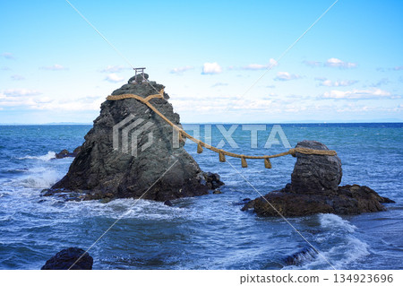 Futami Kodama Shrine couple rock Futami Kodama Shrine couple rock 134923696