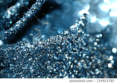 bokeh blue glitter sparkle abstract background 134923785
