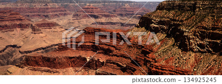Hazy Sky Day At The Grand Canyon Arizona Hazy Sky Day At The Grand Canyon Arizona 134925245