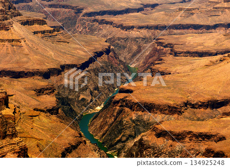 Hazy Sky Day At The Grand Canyon Arizona Hazy Sky Day At The Grand Canyon Arizona 134925248