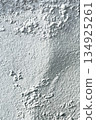 Close-up of rough white paint, trending color of the year 2026 134925261