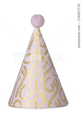 Party hat on white background 134925710