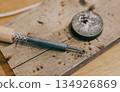Close-up of a soldering iron 134926869