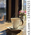 Warm coffee, bright sunshine 134928255
