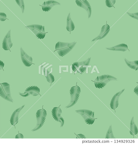 Tropical palm, monstera and banana leaves seamless pattern. Beach, sea, vacation, swimwear pattern Tropical palm, monstera and banana leaves seamless pattern. Beach, sea, vacation, swimwear pattern 134929326