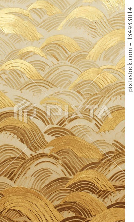 Background material_Qinghai wave (gold) 134933014