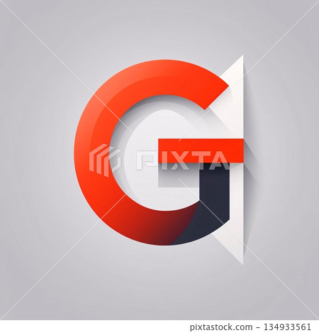 Vector letter G. Design template elements for your application or corporate identity. Vector letter G. Design template elements for your application or corporate identity. 134933561