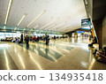 拉斯維加斯哈里·里德國際機場模糊圖像 拉斯維加斯哈里·里德國際機場模糊圖像 134935418