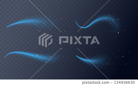 Ice swirl effect 134936630