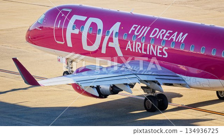 Fuji Dream Airlines (FDA) Embraer 175 passenger aircraft 134936725