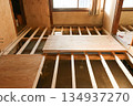 The joists are attached on top of the joists. 134937270