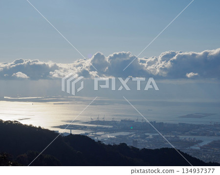 從冰路（通往六甲山的健行路線）上看到的景色 134937377