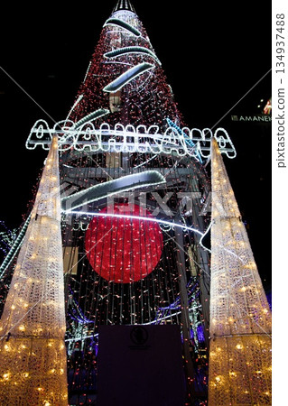 聖誕節照明 134937488