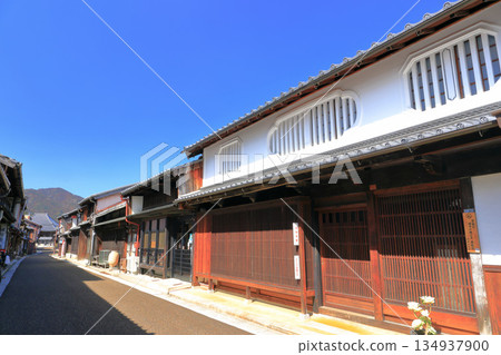 [三重縣]晴天的關町關宿傳統建築 134937900