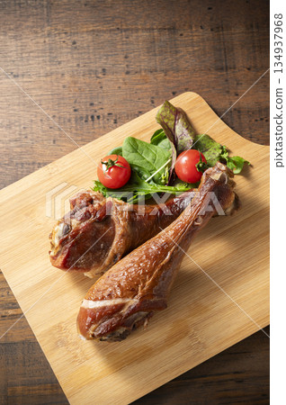 煙熏火雞腿 134937968