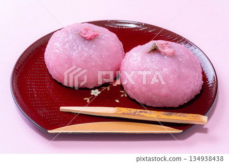 [春季食材] 櫻餅、關西櫻餅、道明寺 [食材] 134938438