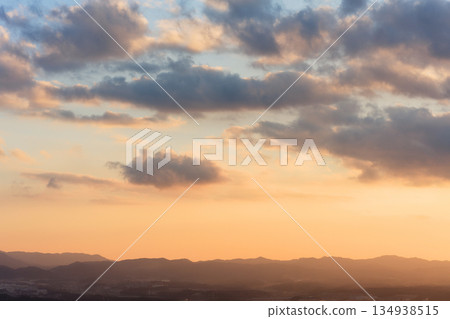 Sunset sky Sunset sky 134938515