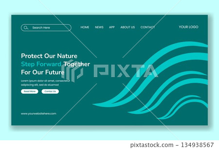 World Wetlands Day Social Media Landing Page with Flat Cartoon Hand Drawn Illustration World Wetlands Day Social Media Landing Page with Flat Cartoon Hand Drawn Illustration 134938567