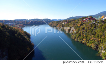 Ena Gorge Autumn scenery Ena Gorge Autumn scenery 134938594