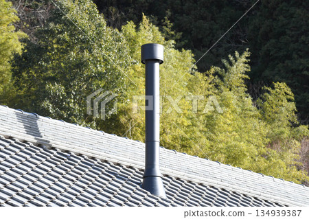 Firewood stove chimney Firewood stove chimney 134939387