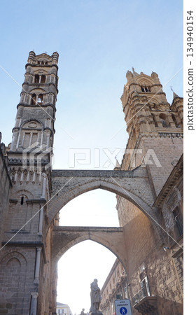 Cathedral of Palermo dedicated to the Assumption of the Virgin Mary - Palermo, Sicily, Italy Cathedral of Palermo dedicated to the Assumption of the Virgin Mary - Palermo, Sicily, Italy 134940154