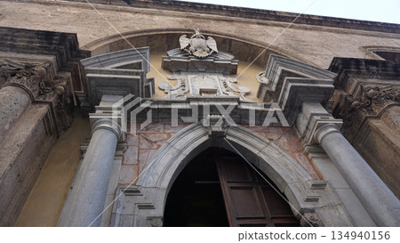 Cathedral of Palermo dedicated to the Assumption of the Virgin Mary - Palermo, Sicily, Italy Cathedral of Palermo dedicated to the Assumption of the Virgin Mary - Palermo, Sicily, Italy 134940156