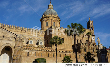 Cathedral of Palermo dedicated to the Assumption of the Virgin Mary - Palermo, Sicily, Italy 134940158