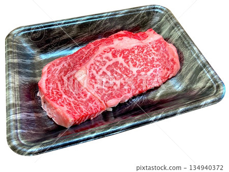 Image of beef steak sold at supermarkets 134940372
