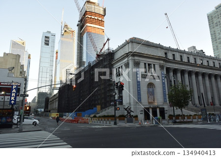 Penn Station at dawn in Manhattan, New York 134940413