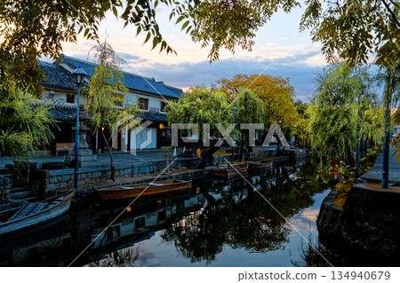 倉敷美坎地區早晨 倉敷美坎地區早晨 134940679
