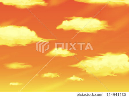 夕陽西下,金色的雲朵漂浮在天空中,構成了一幅絕美的背景。落日餘暉映照出一片美麗的景象,橙色和黃色交織在一起,美不勝收。 夕陽西下,金色的雲朵漂浮在天空中,構成了一幅絕美的背景。落日餘暉映照出一片美麗的景象,橙色和黃色交織在一起,美不勝收。 134941380