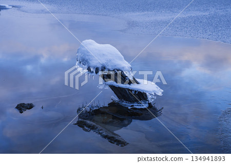 晴朗冬日的御渡 晴朗冬日的御渡 134941893