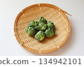 Harvested Brussels sprouts 134942101