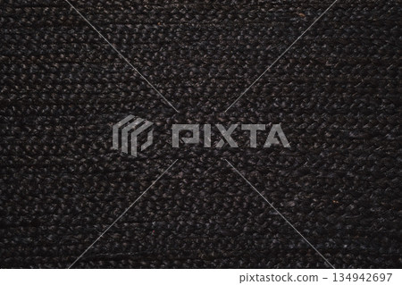 black jute floor rag background closeup black jute floor rag background closeup 134942697