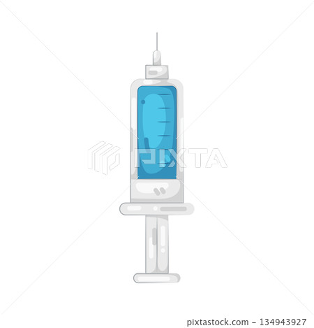Illustration of syringe Illustration of syringe 134943927