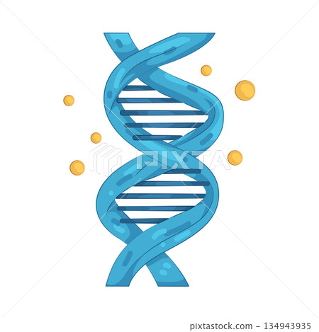Illustration of DNA 134943935
