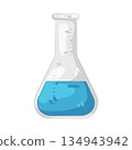 Illustration of flask 134943942
