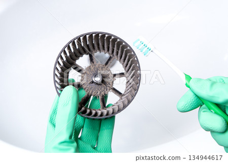 清潔通風扇的西羅科風扇 134944617