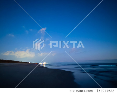 Okurado Beach at dusk (Kosai City, Shizuoka Prefecture) 134944682