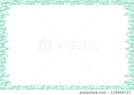 Pastel frame with green trim on the sides 134944721