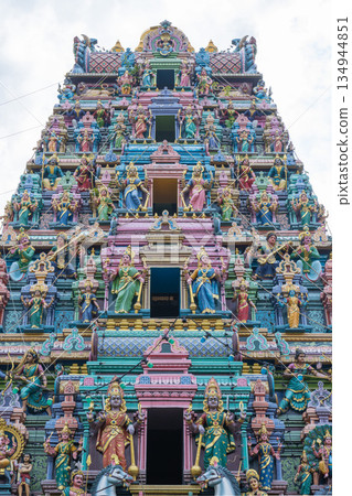 馬里安曼興都廟 Gopuram, 吉隆坡, 馬來西亞 馬里安曼興都廟 Gopuram, 吉隆坡, 馬來西亞 134944851