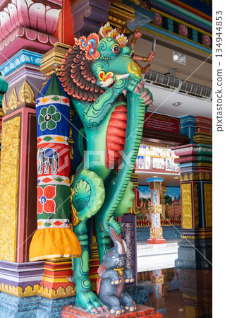 馬里安曼興都廟,吉隆坡,馬來西亞 馬里安曼興都廟,吉隆坡,馬來西亞 134944853