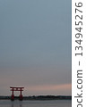 Torii of Lake Hamana Bentenjima 134945276