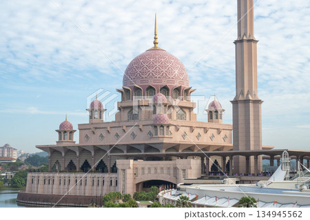 Pink Mosque exterior, Putrajaya, Malaysia 134945562
