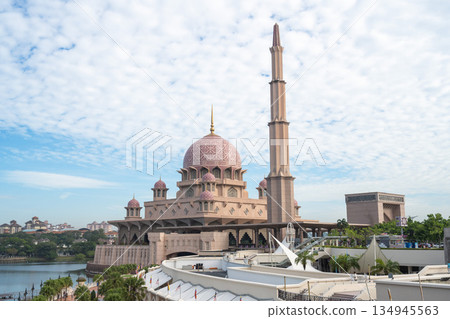 Pink Mosque exterior, Putrajaya, Malaysia 134945563