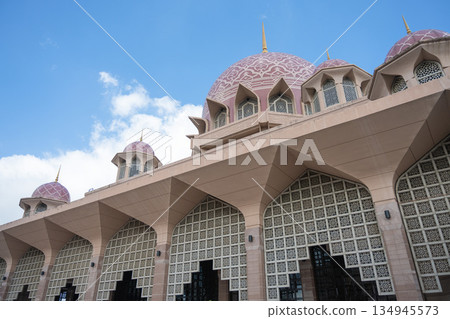 Pink Mosque exterior, Putrajaya, Malaysia 134945573