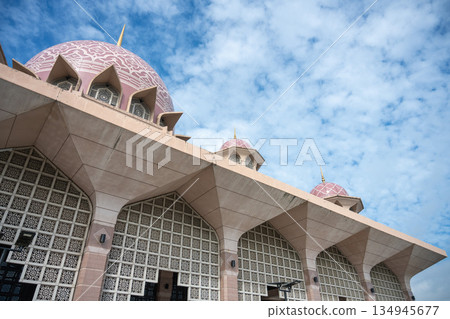 Pink Mosque, Putrajaya, Malaysia 134945677