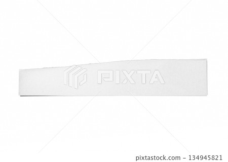A piece of white paper, ripped horizontally to create a jagged, rough edge. Ideal for a border, banner, or design element with a raw, artistic look. On a transparent background A piece of white paper, ripped horizontally to create a jagged, rough edge. Ideal for a border, banner, or design element with a raw, artistic look. On a transparent background 134945821