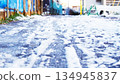 Icy city roads 134945837
